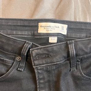 Abercrombie & Fitch super skinny hi rise curve love size 30L
